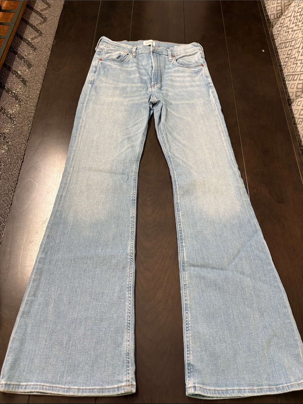 Citizens Of Humanity Light Blue Flare Jeans